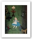 (11x14) Alice in Wonderland Movie Alice Down the Rabbit Hole Disney Poster Print