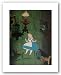Alice Down The Rabbit Hole by Walt Disney 8.25"x11" Art Print Poster Disney