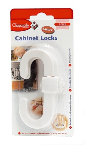 Childrens Toyshop  Toys : Clippasafe Cabinet Lock (2-Pack)