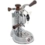 La Pavoni ESW-8 Stradavari 8-Cup Espresso Machine, Chrome with Wood Handles