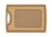 Epicurean Cutting Surfaces 15-by-10-Inch Carving Board, Natural/ Nutmeg