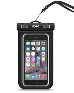 Joto Universal Waterproof Case for Apple iPhone 6S, 6,6S Plus, 5S, Samsung Galaxy S7, S6 Note 5, 4, HTC, LG, Sony, Nokia, Motorola up to 6.0