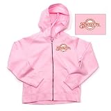 Milwaukee Brewers MLB Girls Lucky Full Zip Hooded Jacket (Pink)