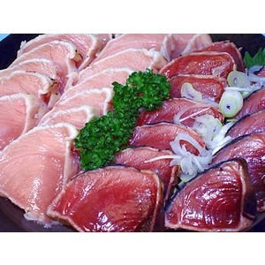 産炭火焼カツオたたき＆とんぼ鮪たたき「華の一番」（約700g）【父の日ギフト・プレゼント】