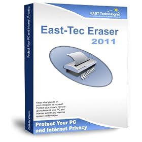 East-Tec Eraser 2011 - Guard Against Identity Theft and Protect Your Privacy By Safely Cleaning and Erasing Sensitive Data Like Medical Records or Financial Data From Your Computer (Windows Software)