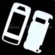 LG Voyager VX10000 Snap On Protector Hard Case Solid Cover White