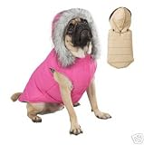 Reversible Puffy Dog Vest X-Large (XL) Almond