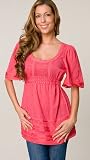 Juicy Couture - Juicy Couture Lilly Soft Woven Flutter Top