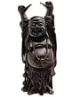 Cherry Finish Standing Hotei Statue
