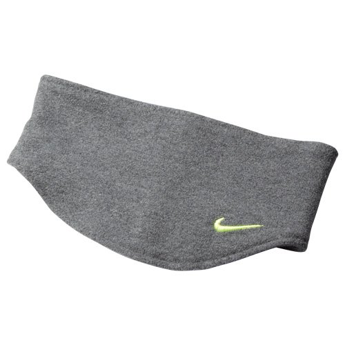 NIKE（ナイキ） ランニング アクセサリー ネックウォーマー グレー／イエロー