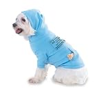 It's hard to be humble when you're a Dodgers Fan Hooded (Hoody) T-Shirt with pocket for your Dog or Cat Size XS Lt Blue