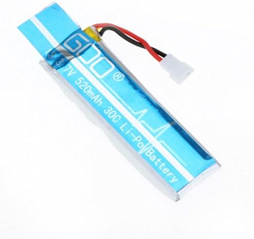 IMONIC V977-006(VA13) 3.7V 520mAh 30C Lipo Battery 2Pcs for RC 6CH 3D Helicopter Wltoys V977 V930 Battery
