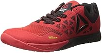 Reebok Men's Crossfit Nano 6.0 Cross-Trainer Shoe, Riot Red/Black/Pewter, 7.5 M US
