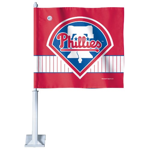 MLB Philadelphia Phillies Car Flag