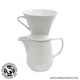 Melitta Porcelain Gourmet 6 Cup Coffeemaker,