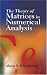 Book The Theory of Matrices in Numerical Analysis (Dover Books on Mathematics)