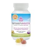 SmartyPants Gummy Vitamins with Omega 3 Fish Oil and Vitamin D, 120 Count