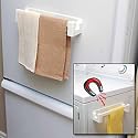 MAGNETIC FRIDGE DISH TOWEL HOLDER