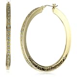 Disney Couture Pinocchio Hoop Earrings With 2 Quote
