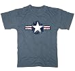 Blue Vintage Army Air Corp Distressed T-shirt
