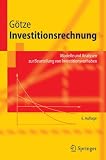 Produkt-Bild: Investitionsrechnung: Modelle und Analysen zur Beurteilung von Investitionsvorhaben (Springer-Lehrbuch)