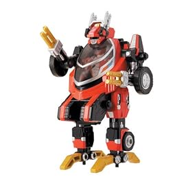 Power Rangers Operation Overdrive All-Terrain Action Machines - Red Transtek Armor Machine