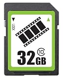 FilmPro 32G 32GB SD SDHC Class 10 C10 Extreme Speed Secure Digital Memory C ....