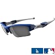 Oakley Los Angeles Dodgers Flak Jacket XLJ Men's Special Editions Major League Baseball Sportswear Sunglasses/Eyewear - Blue/Black Iridium