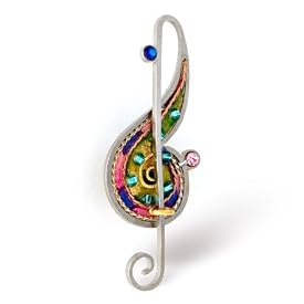 Treble Clef Pin #0457