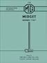 MG Midget TD Owner Hndbk