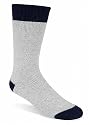 Wigwam Mills #F2020-207-LG Large GRY/Navy Boot Sock