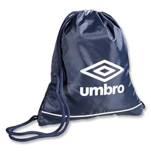 Umbro Gymsack, Navy/Silver/White