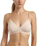 Barely There Women's Flawless Fit Comfy Support Wire-Free Bra #4472,Soft Taupe Stripe,36B/C