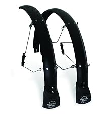 Planet Bike SpeedEZ ATB Front and Rear Bicycle Fender Set (60mm Wide)