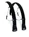 Planet Bike SpeedEZ ATB Front and Rear Bicycle Fender Set (60mm Wide)