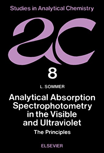 Analytical Absorption Spectrophotometry in the Visible and Ultraviolet: The Principles (Studies in Analytical Chemistry)