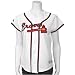 Majestic Atlanta Braves Ladies White Replica Baseball Jersey