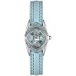 Activa Women's SL169-002 Light Blue Crystal Accented Leatherette Watch