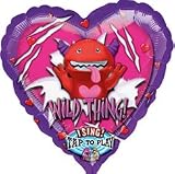 Foil Sing-A-Tune Balloon (29in, heart) - Wild Thing