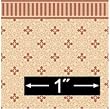 1:24 Scale Edwardian Nellie Dollhouse Wallpaper