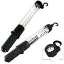 CLOSEOUT! Super-Bright 26+9 LED Cordless Work Light - AC/DC Rechargeable - Built-In Flashlight
