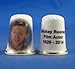Porcelain China Collectable Thimble - Mickey Rooney Film Actor -- Free Gift Box