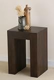 Mantis Dark Solid Mango Lamp Table