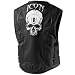 Icon Mens Regulator Special Ops Leather Vest Skull Large/Extra Large