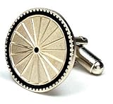 Bicycle Wheel Cycling Cufflinks Cuff Links