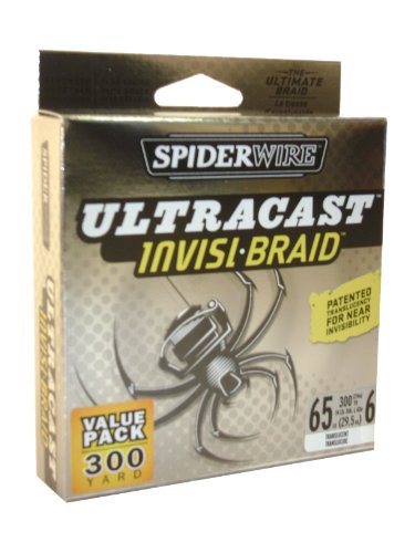 Spiderwire ULTRACAST INVISI-BRAID 65lb Test 300 yds New