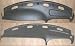 1998-2001 Dodge Truck Black Dash Pad Cap Overlay Uncolored Black PAINT TO MATCH For A...