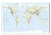 WORLD MAP PHYSICAL - 24x36 - ART PRINT / POSTER