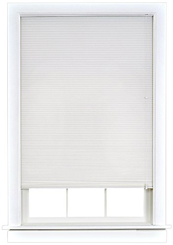 Achim Home Furnishings Honeycomb Cellular Shade, 27-Inch by 64-Inch, White