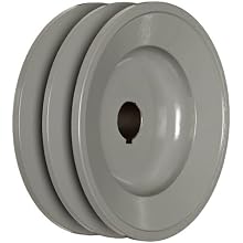 TB Woods 2BK5034 FHP Bored-To-Size, 4.75" Outside Body Diameter, 0.75" Bore Diameter V-Belt Sheave